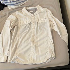 Long sleeve button down Columbia shirt